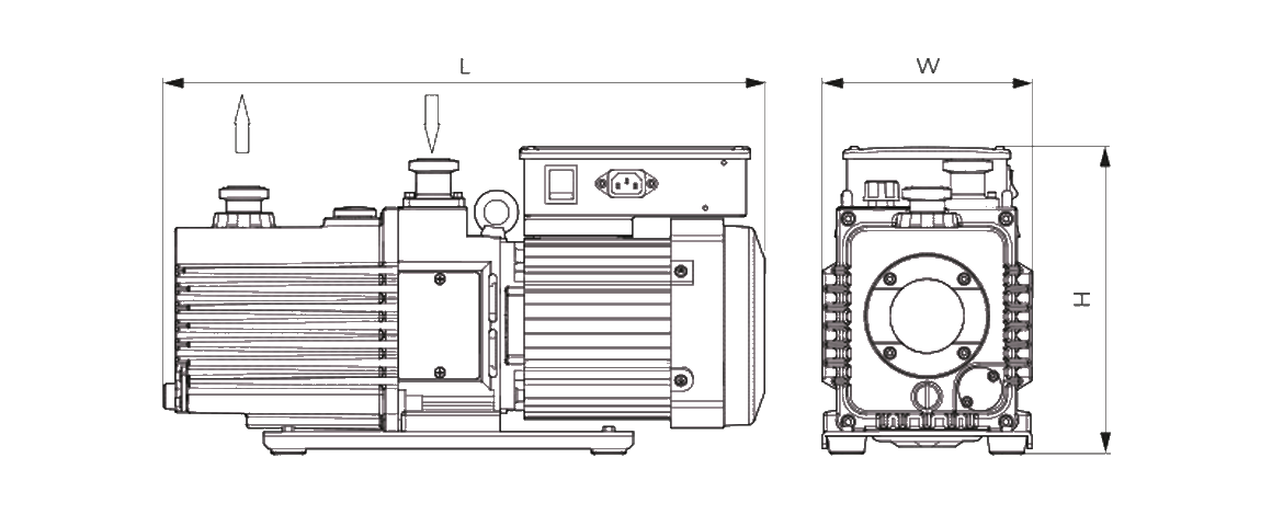 Zebra RH 0010 B雙級旋片真空泵 Zebra RH 0010 B雙級旋片真空泵