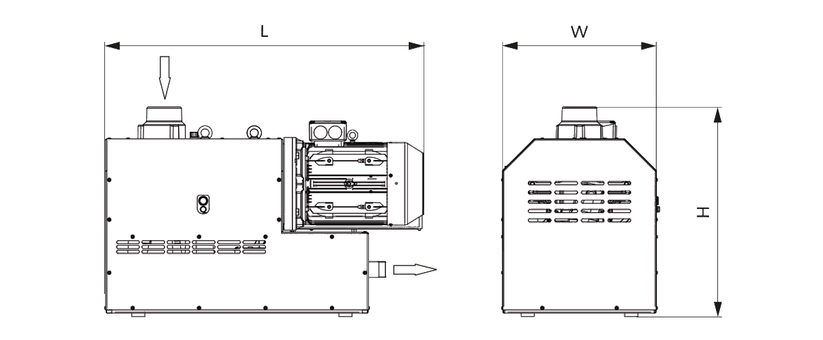 Mink MV 0600 B爪式真空泵 Mink MV 0600 B爪式真空泵