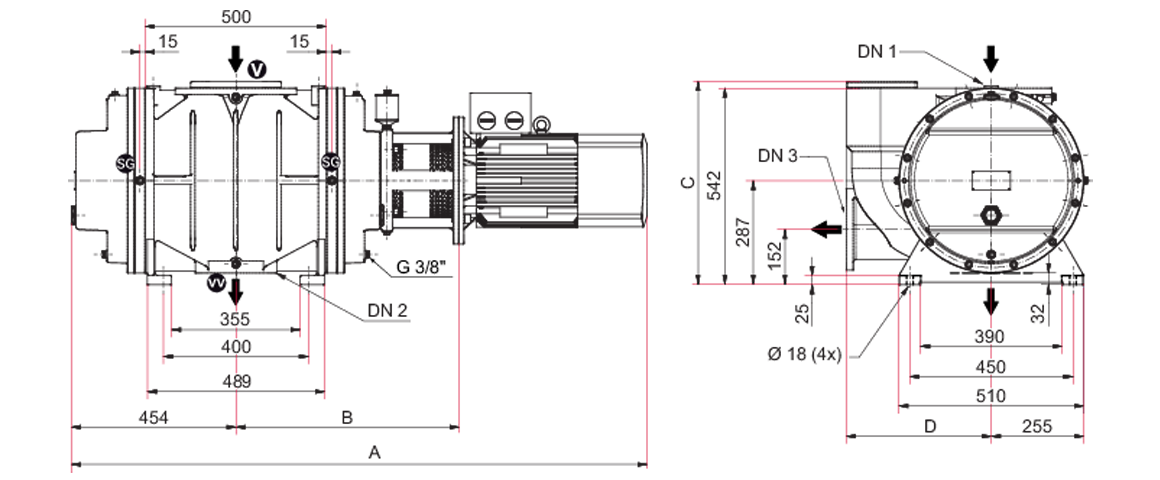 Okta 4000羅茨真空泵 Okta 4000羅茨真空泵