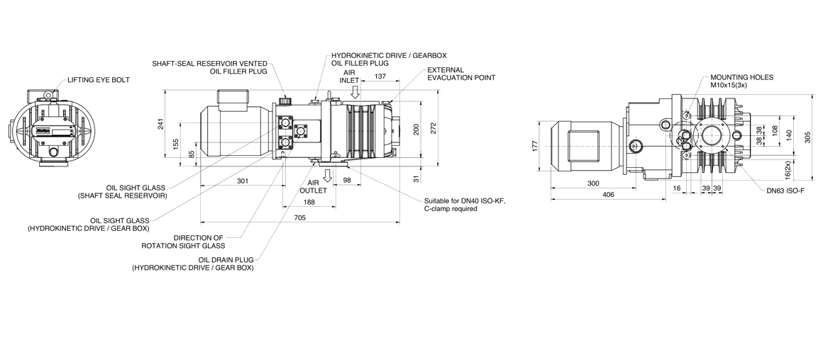 ZRS 250機械增壓泵 ZRS 250機械增壓泵