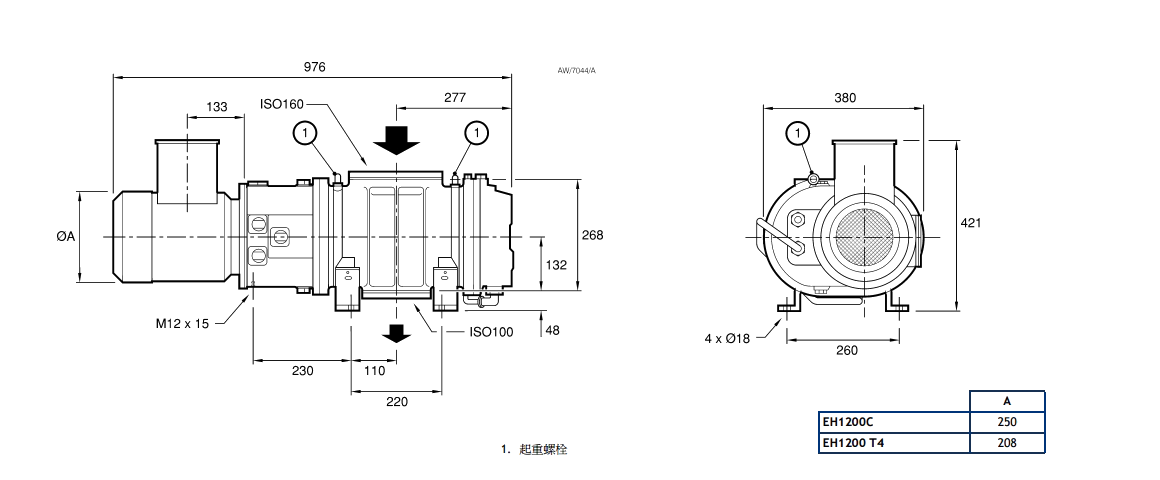 EH1200機(jī)械增壓泵 EH1200機(jī)械增壓泵