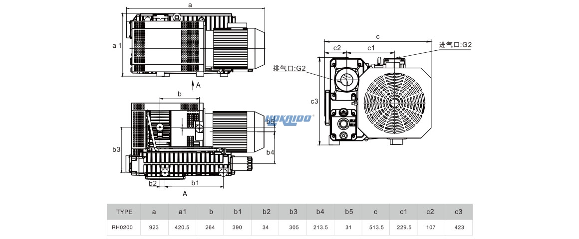 RH0200單級(jí)旋片真空泵安裝圖.jpg RH0200單級(jí)旋片真空泵安裝圖.jpg
